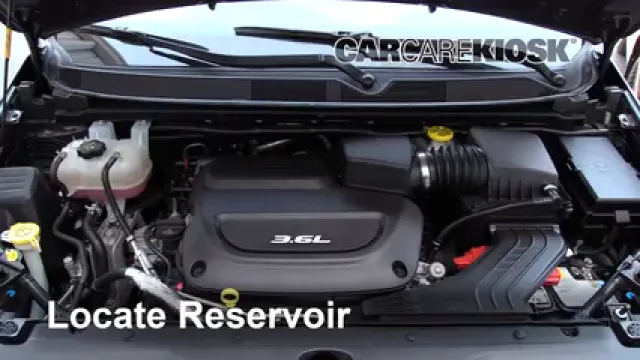 2017 Chrysler Pacifica Touring 3.6L V6 Liquide essuie-glace Ajouter du liquide